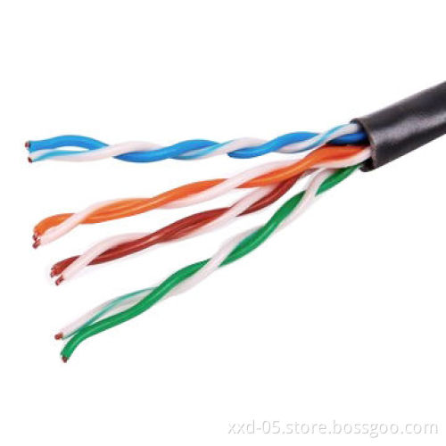 UTP Cat5e LAN Cable for Network 24AWG Copper Cat5e for Ethernet